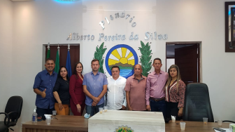 Na cerimônia teve a presença do prefeito, vice prefeita, vereadores e convidados. O filho de Alberto Pereira também marcou presença.