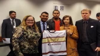 Assessoria da deputada informou que apresentou a emenda, mas não foi aprovado durante a tramitação.