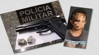 Foi constatado que o adulto já tinha passagem pela polícia por desacato e o adolescente por se envolver em uma briga.