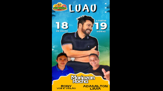 Estrelado por Mariozon Rocha, evento contará também com Rony e Adamilton Lima para uma noite de música à beira do rio Tocantins.