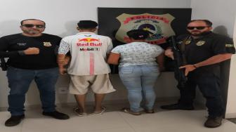 Polícia Civil cumpre mandado de prisão após investigações apontarem que a mãe teria levado a menor para a residência onde o crime foi praticado; ambos estavam foragidos.