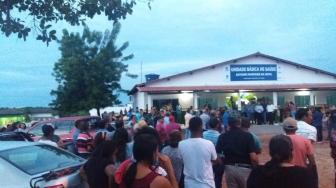 A cerimonia ocorreu após muita chuva na região. Lázaro Botelho esteve presente.