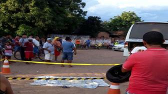 Homem foi levado para a Casa de Prisão Provisória (CPP) de Araguaína após prestar depoimento. Criança de 8 anos estava atrás do veículo quando motorista fez manobra de marcha à ré.