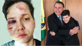 A youtuber foi atacada por socos e pontapés, e foi socorrida pela namorada quando já estava desacordada.
