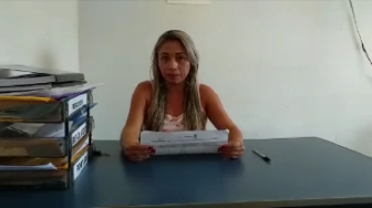 A secretaria fez correção no boletim informativo desta sexta-feira.
