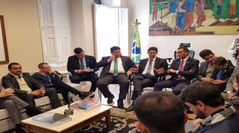 Seis estados da Amazônia legal participaram da reunião em Madri.