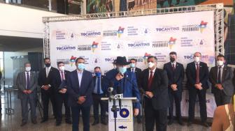 O prefeito da cidade, David Bento (Republicanos) não compareceu na reunião, muito menos os vereadores.