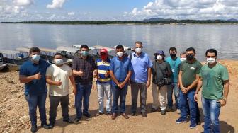 As equipes se reuniram nesta terça-feira (8) em Carolina-MA.