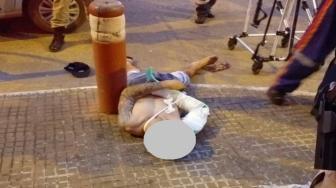 O caso ocorreu na Avenida Cônego João Lima, Setor Entroncamento. A vítima foi socorrida com vida.