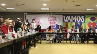 Convenção partidária foi realizada em hotel em São Paulo.