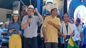 Convenção dos partidos PL, Podemos e MDB ocorreu nesta sexta-feira (5). Freire Júnior (MDB) vai concorrer a vice.