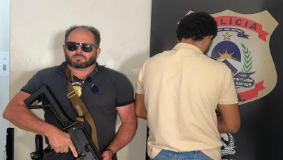 Polícia Civil cumpre mandado de prisão em Filadélfia e suspeito é encaminhado para Araguaína