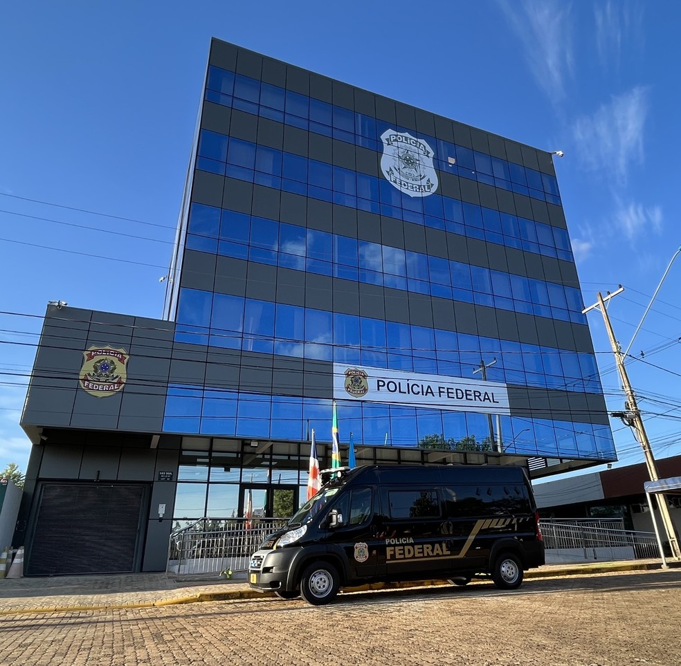 Sede da Polícia Federal em Palmas — Foto: Divulgação/ PF