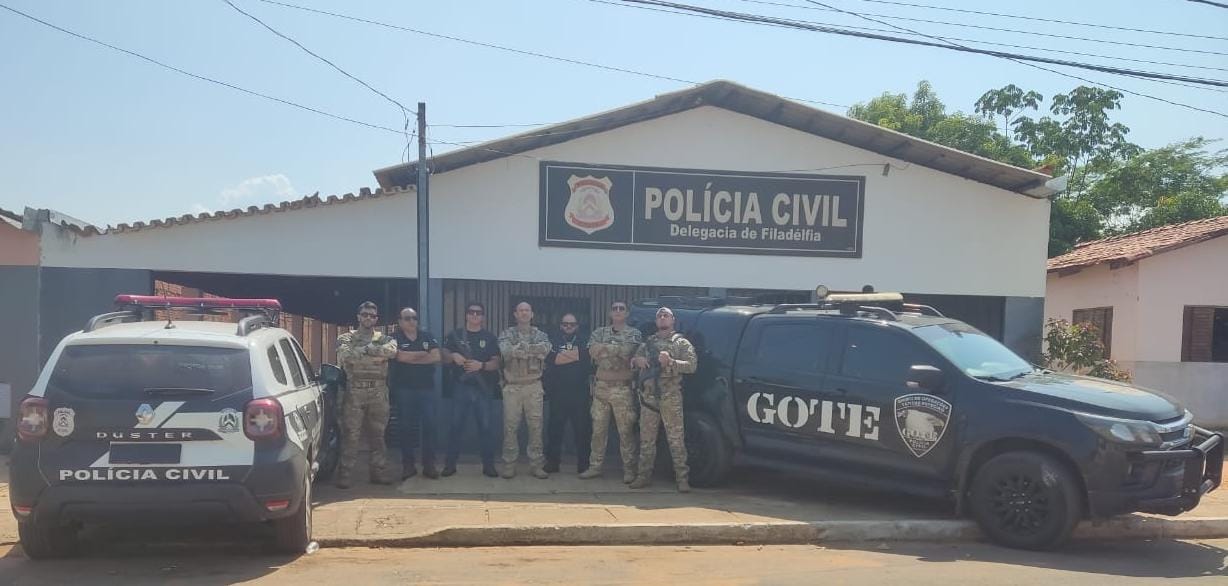 Foto: Divulgação/Polícia Civil de Filadélfia