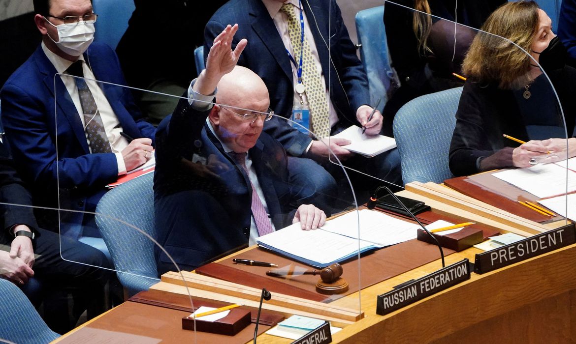 Rússia veta resolução do Conselho de Segurança da ONU 