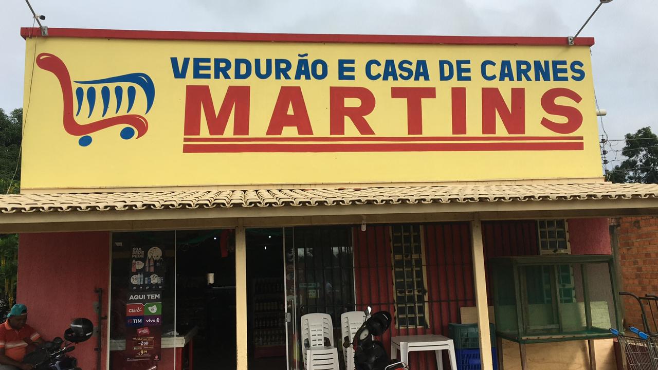 Verdurão e Casa de Carnes Martins de Filadélfia-TO. – Foto: Divulgação